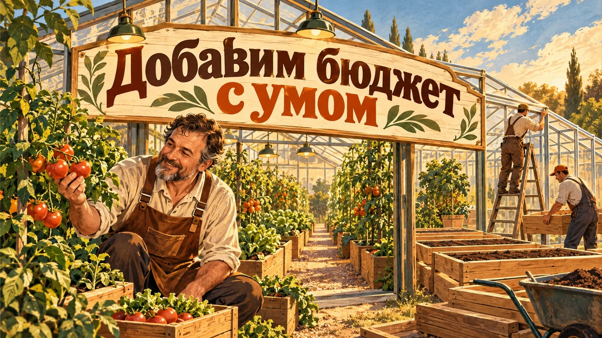 Как&nbsp;увеличивать бюджет, когда реклама начала приносить заявки&nbsp;— иллюстрация с&nbsp;надписью «Добавим бюджет с&nbsp;умом»