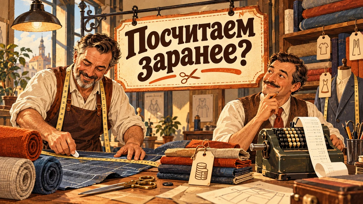 Калькулятор стоимости на&nbsp;сайте: когда он&nbsp;нужен&nbsp;— иллюстрация с&nbsp;надписью «Посчитаем заранее?»