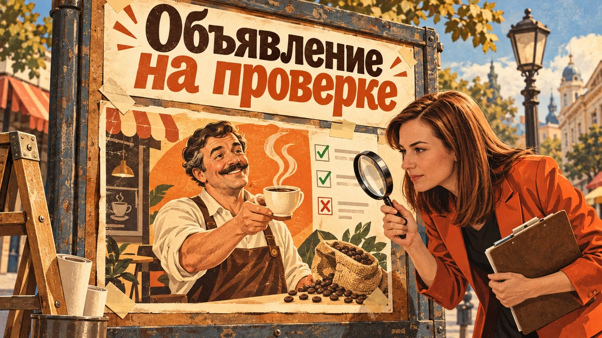 Объявление отклонено на&nbsp;модерации: что проверить&nbsp;— иллюстрация с&nbsp;надписью «Объявление на&nbsp;проверке»
