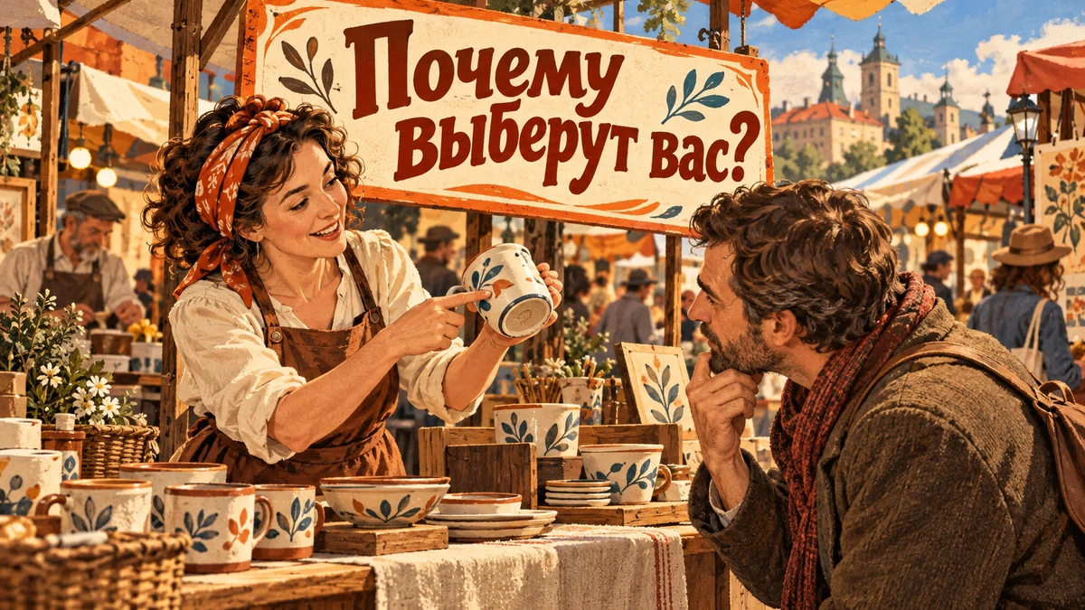 Как&nbsp;сформулировать предложение, если&nbsp;у&nbsp;вас «всё как&nbsp;у&nbsp;всех»&nbsp;— иллюстрация с&nbsp;надписью «Почему выберут вас?»